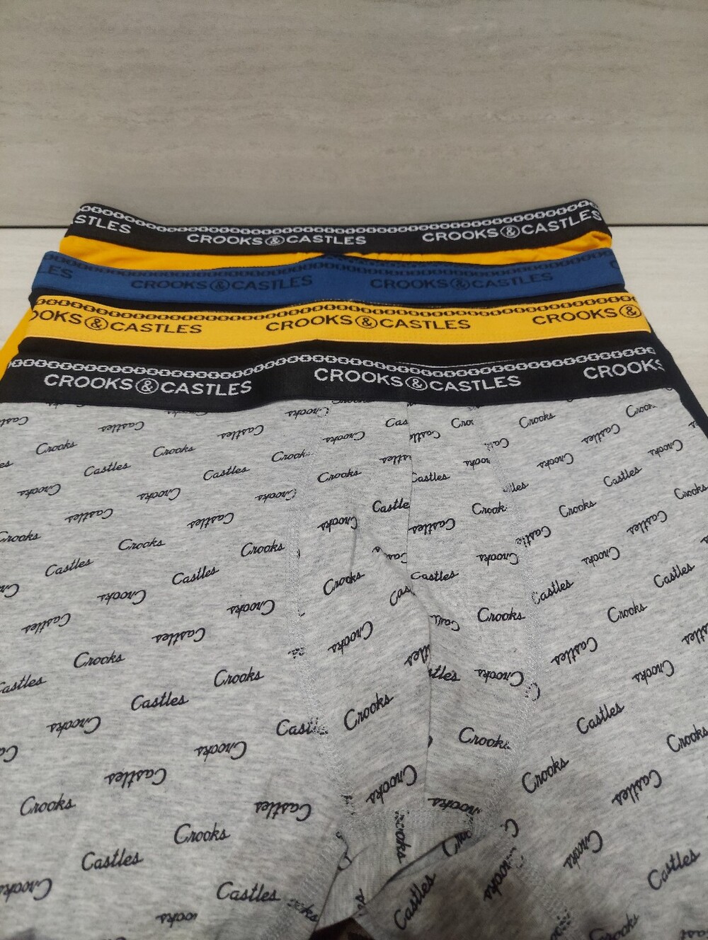 Crooks And Castle Designer Boxer Brief Bundle 4-Pair